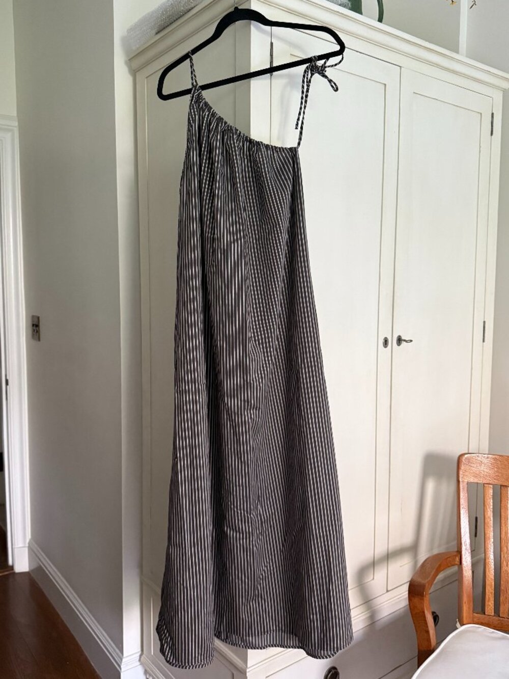 NWT DISSH Palma Bitter Choc Silk Blend Maxi Dress, Size US 4 - Picture 5 of 7